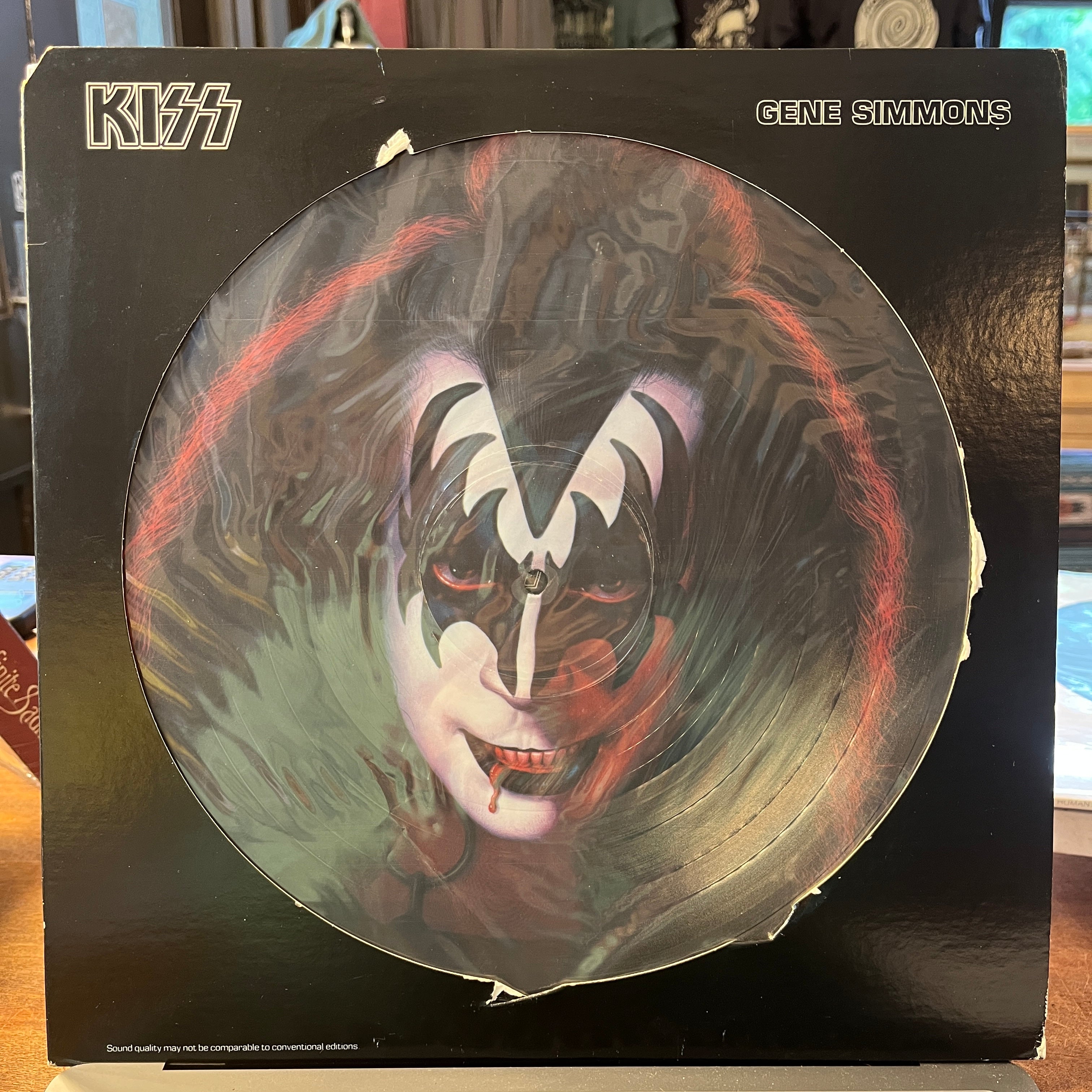 KISS - GENE SIMMONS - PIC DISC - 1978