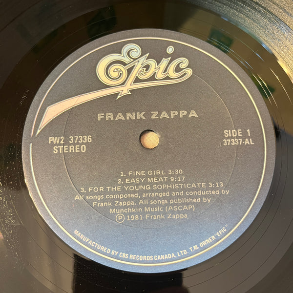 ZAPPA, FRANK - TINSELTOWN REBELLION