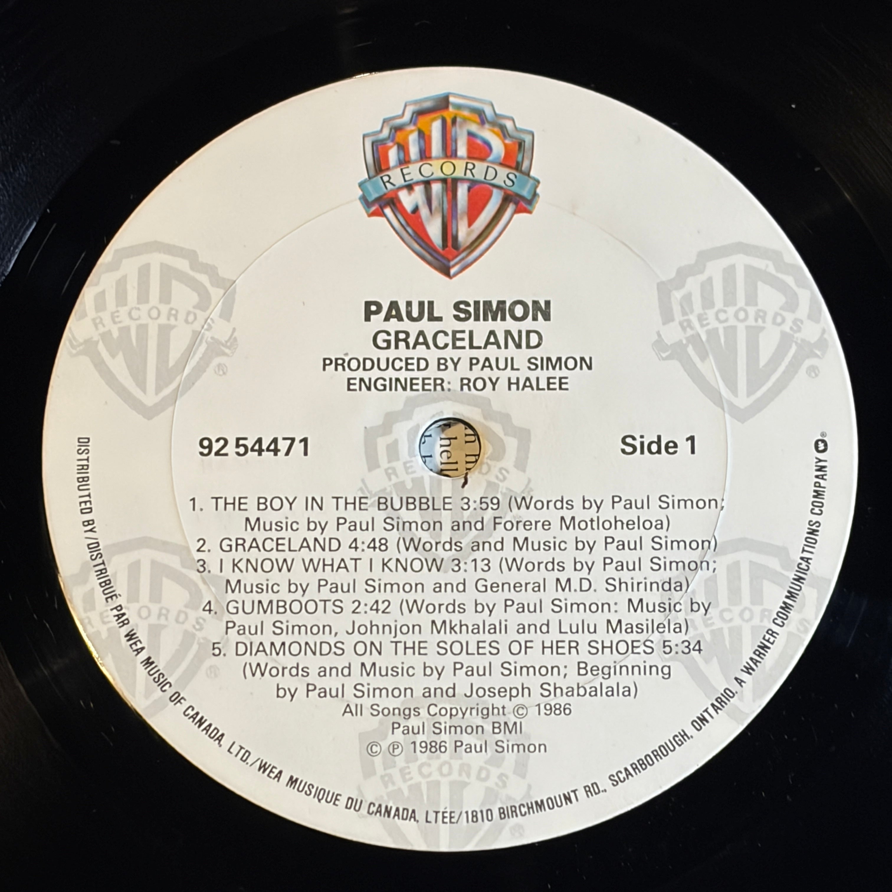 SIMON, PAUL - GRACELAND