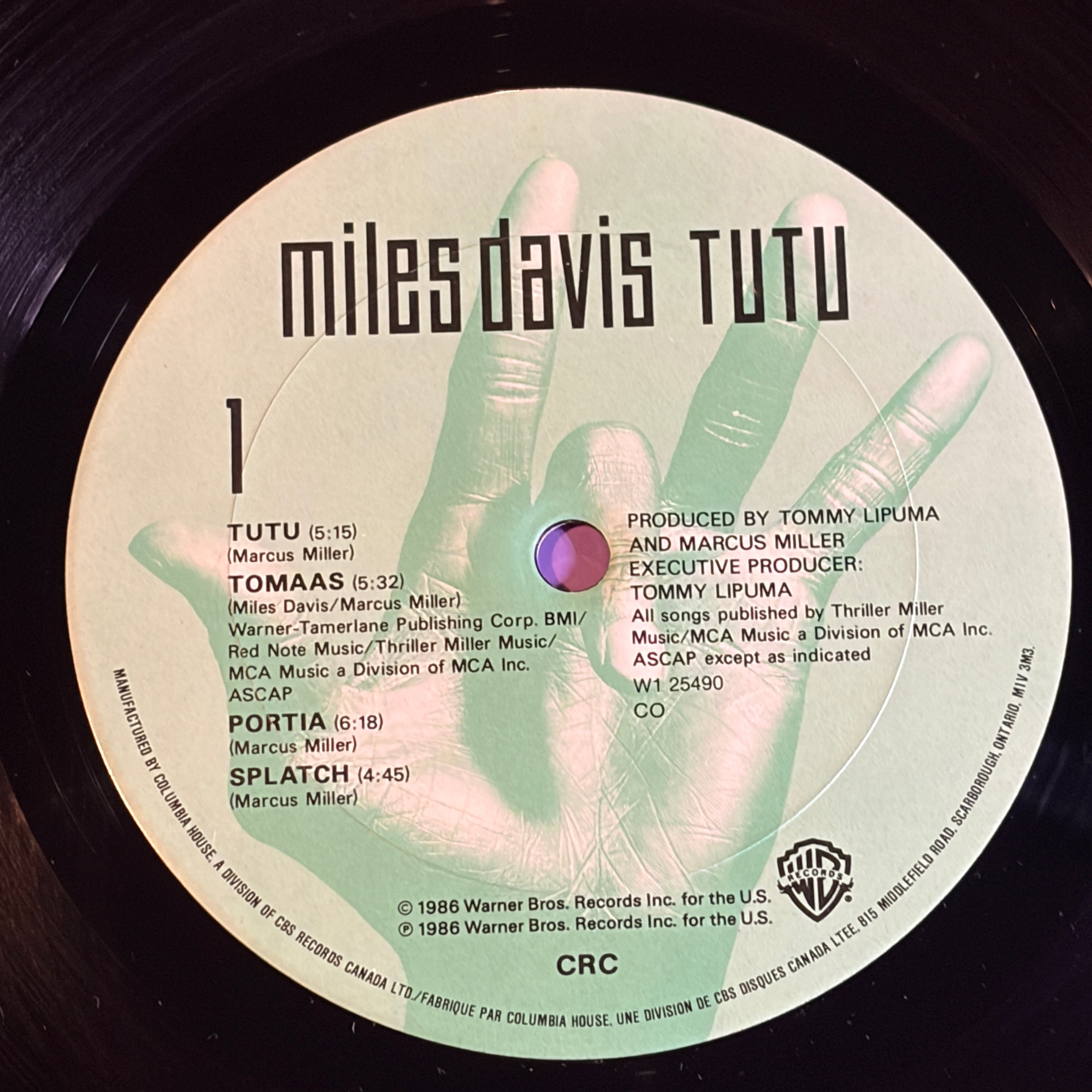 DAVIS, MILES - TUTU