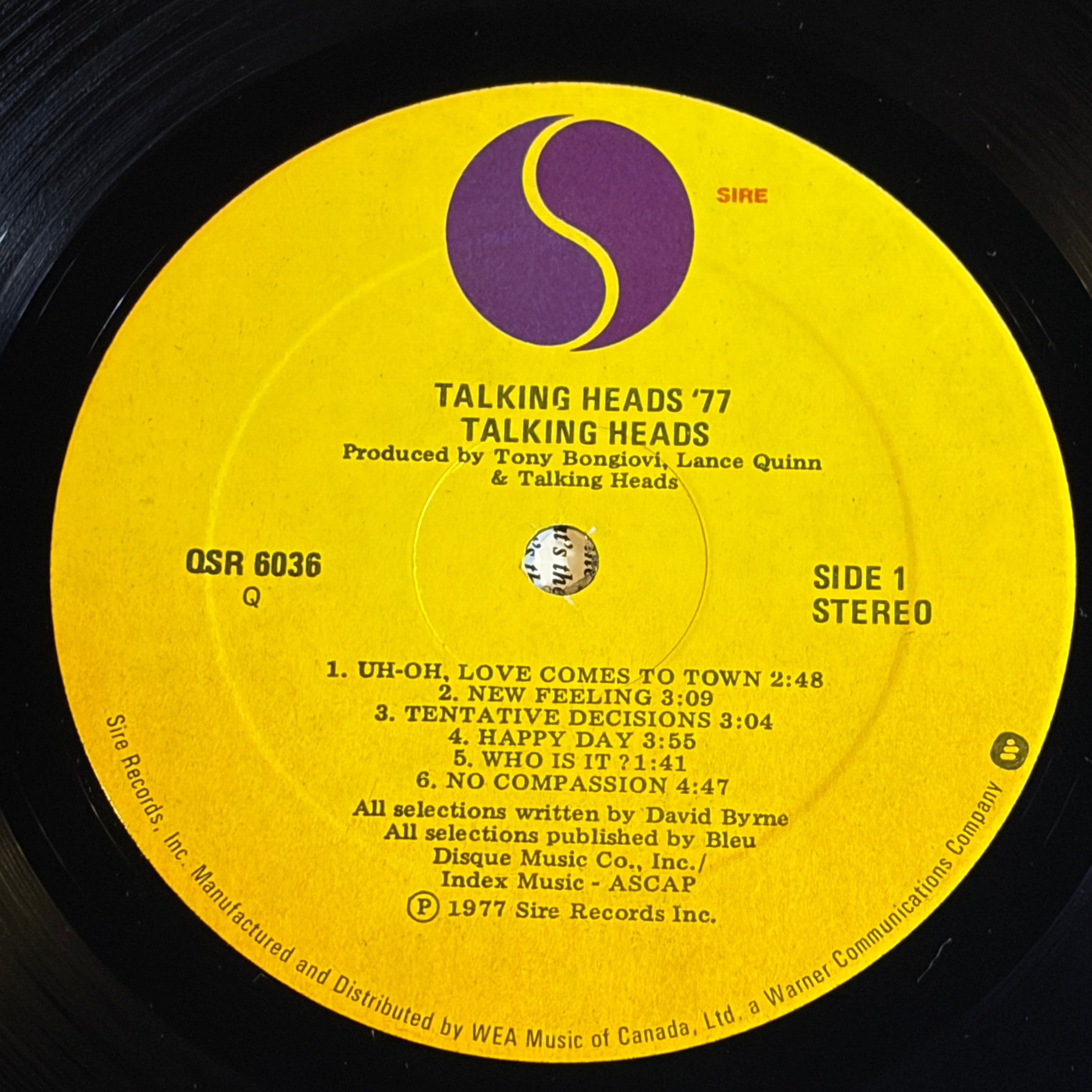 TALKING HEADS - 77
