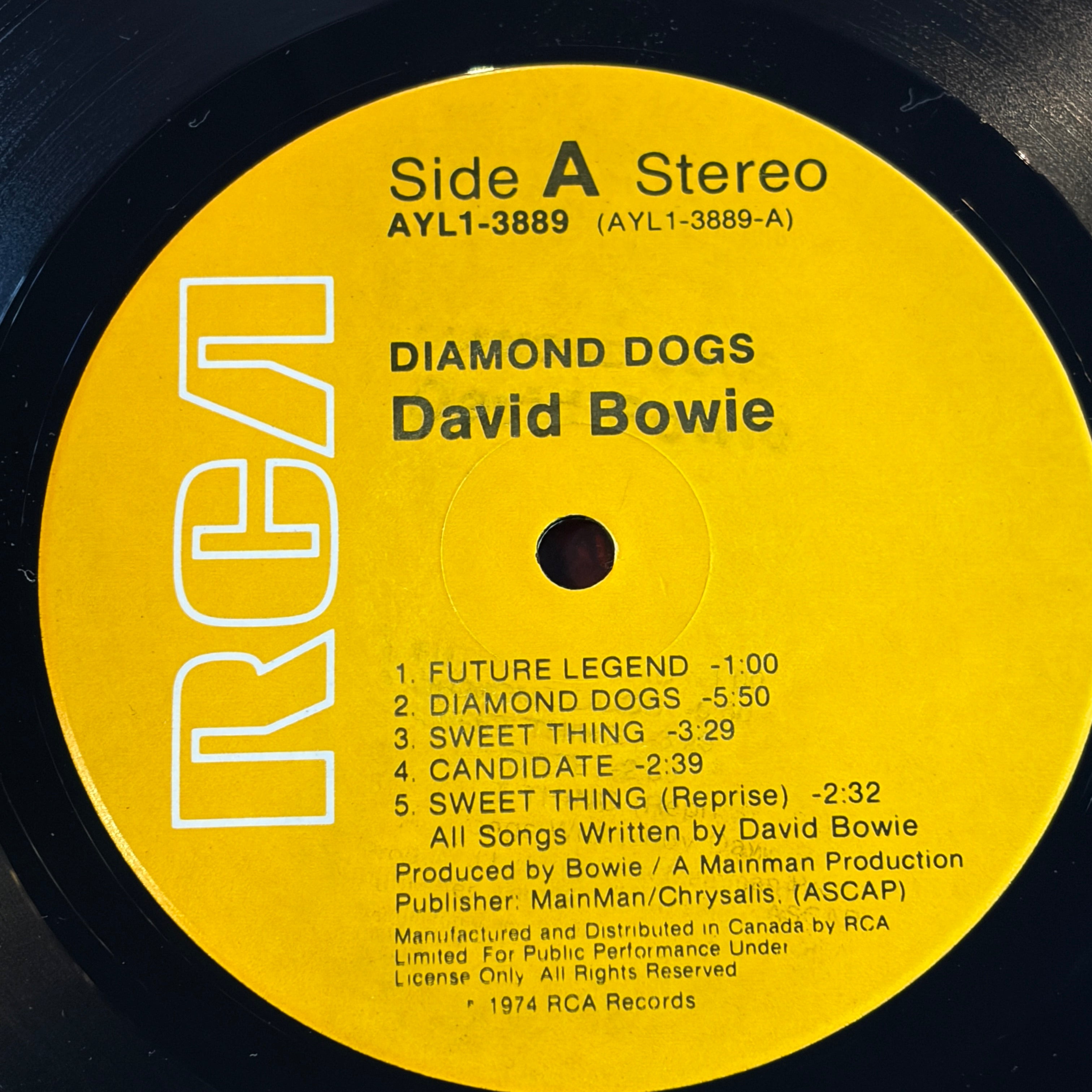 BOWIE, DAVID - DIAMOND DOGS