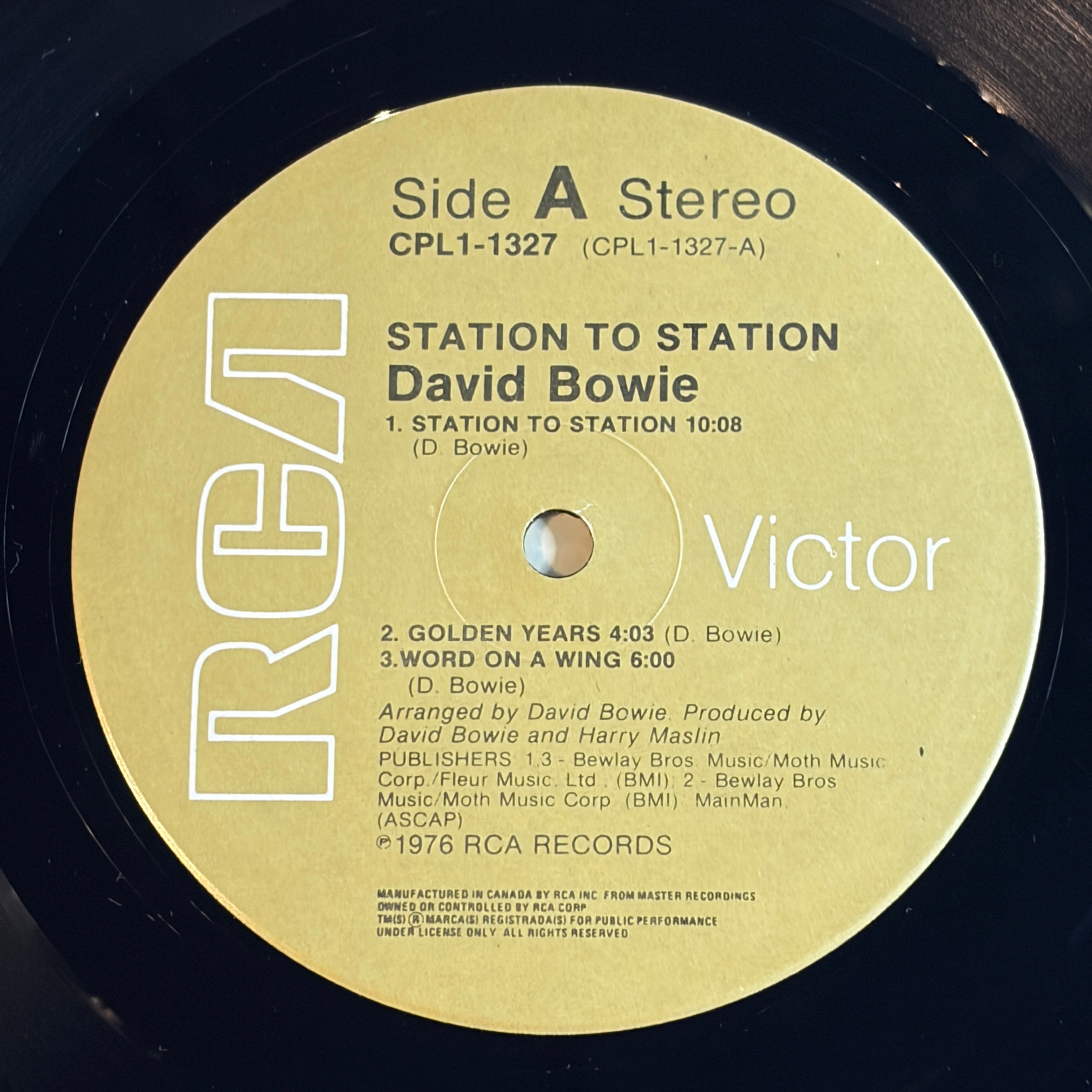 BOWIE, DAVID - STATION TO STATION