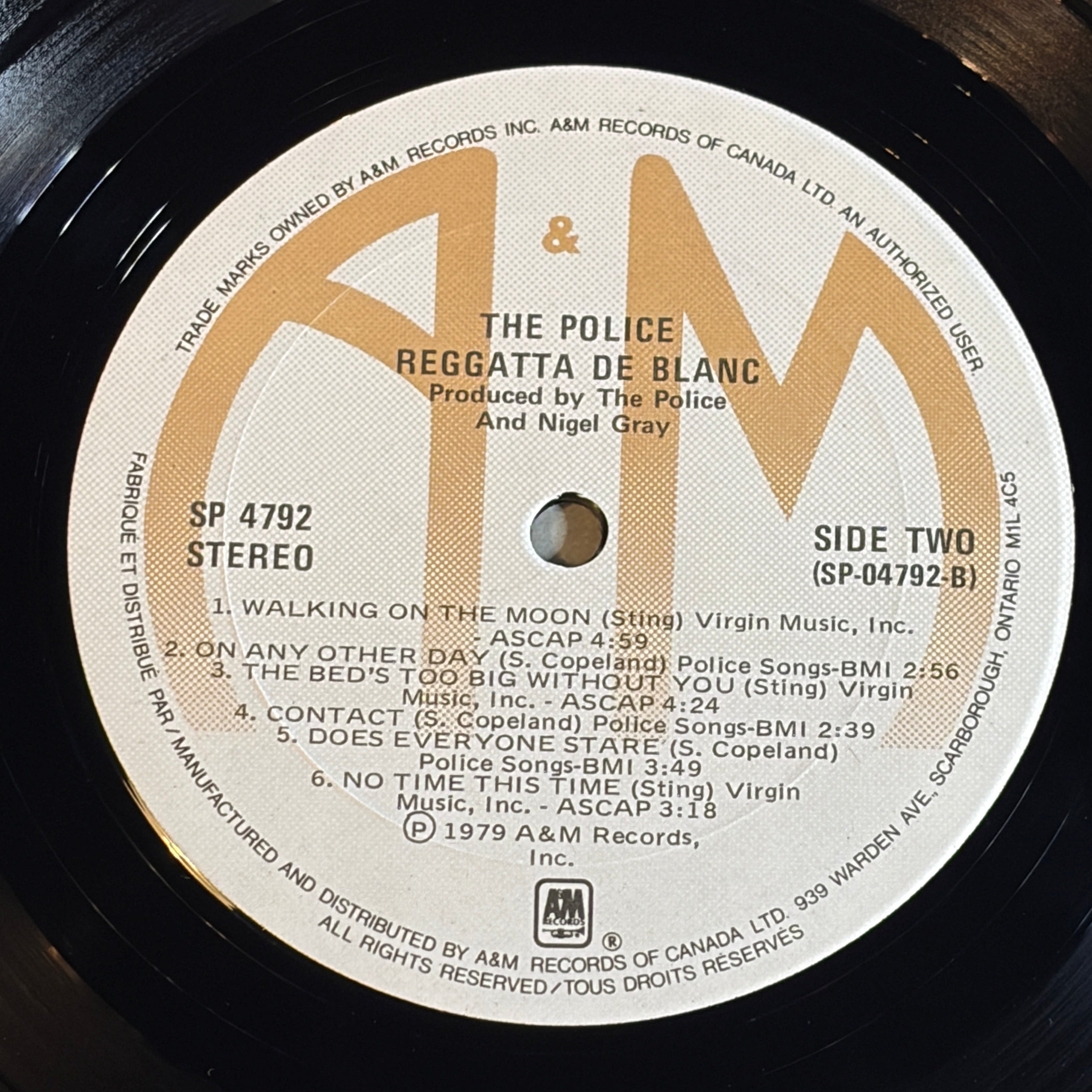 POLICE, THE - REGGATTA DE BLANC