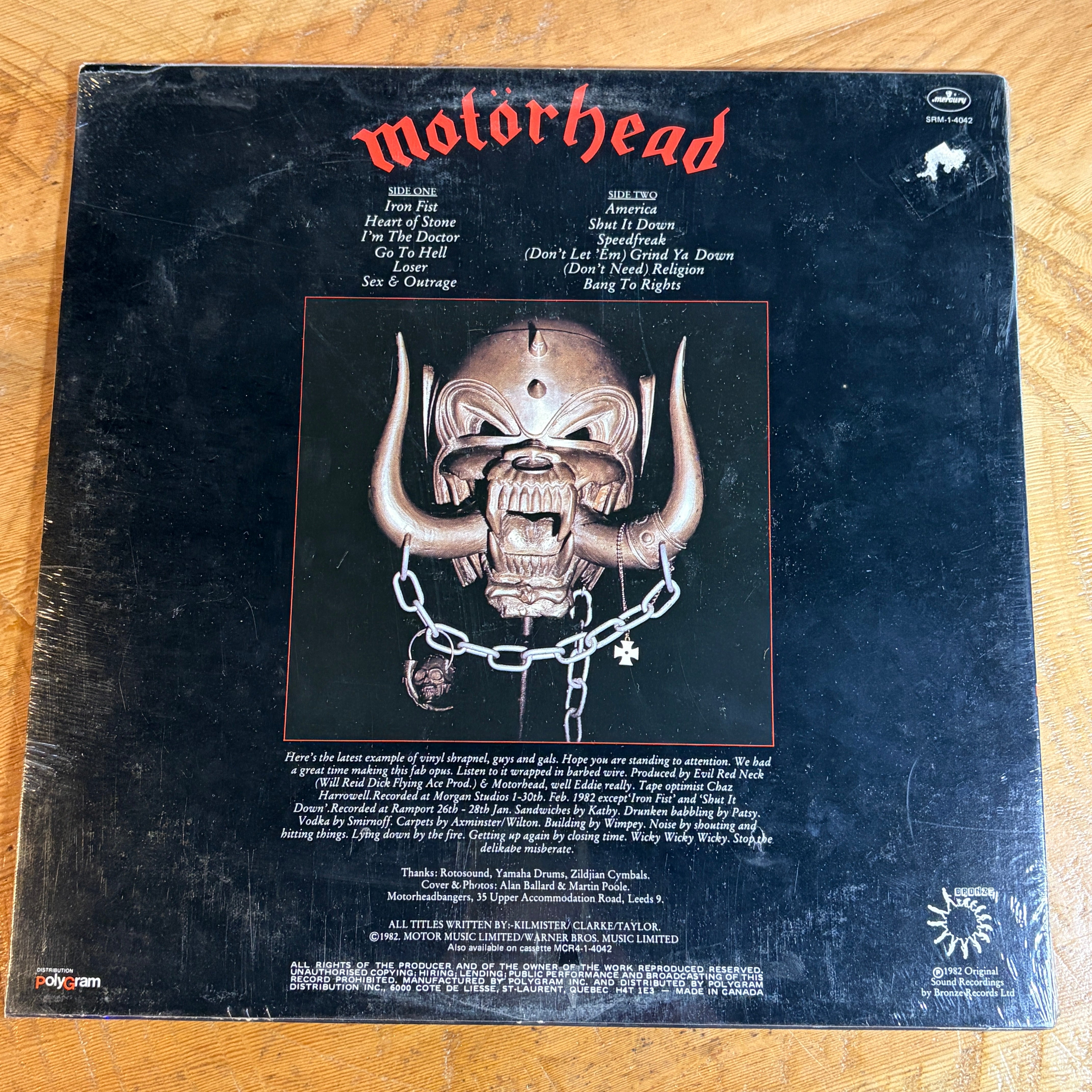 MOTORHEAD - IRON FIST