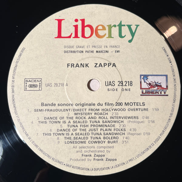 ZAPPA, FRANK - 200 MOTELS