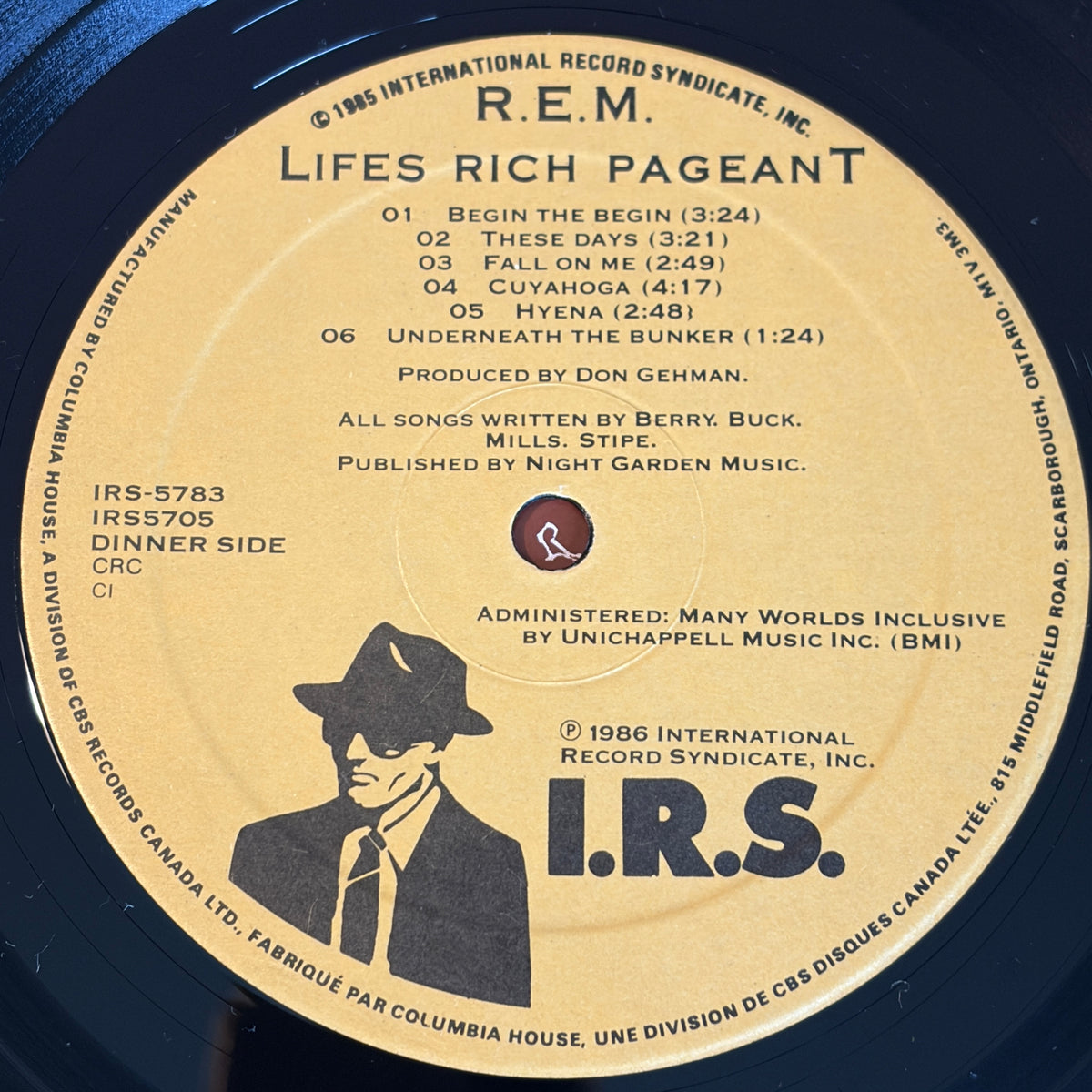 R.E.M. - LIFE'S RICH PAGEANT