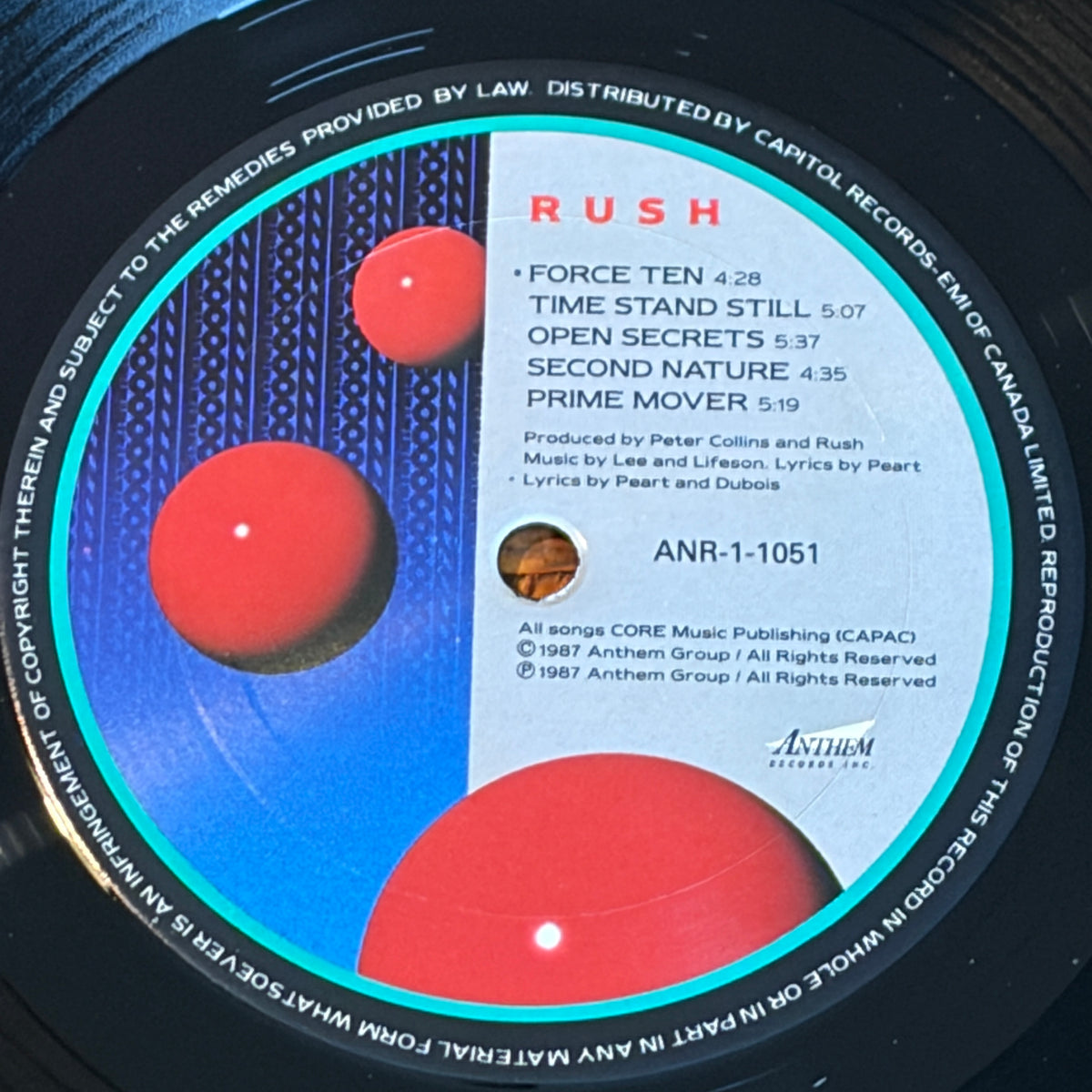RUSH - HOLD YOUR FIRE