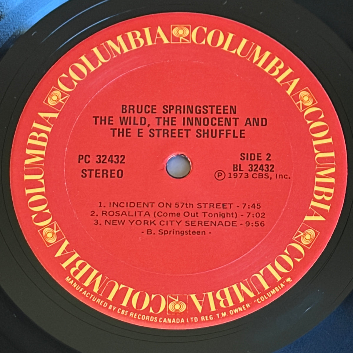 SPRINGSTEEN, BRUCE - THE WILD, THE INNOCENT & THE E STREET SHUFFLE