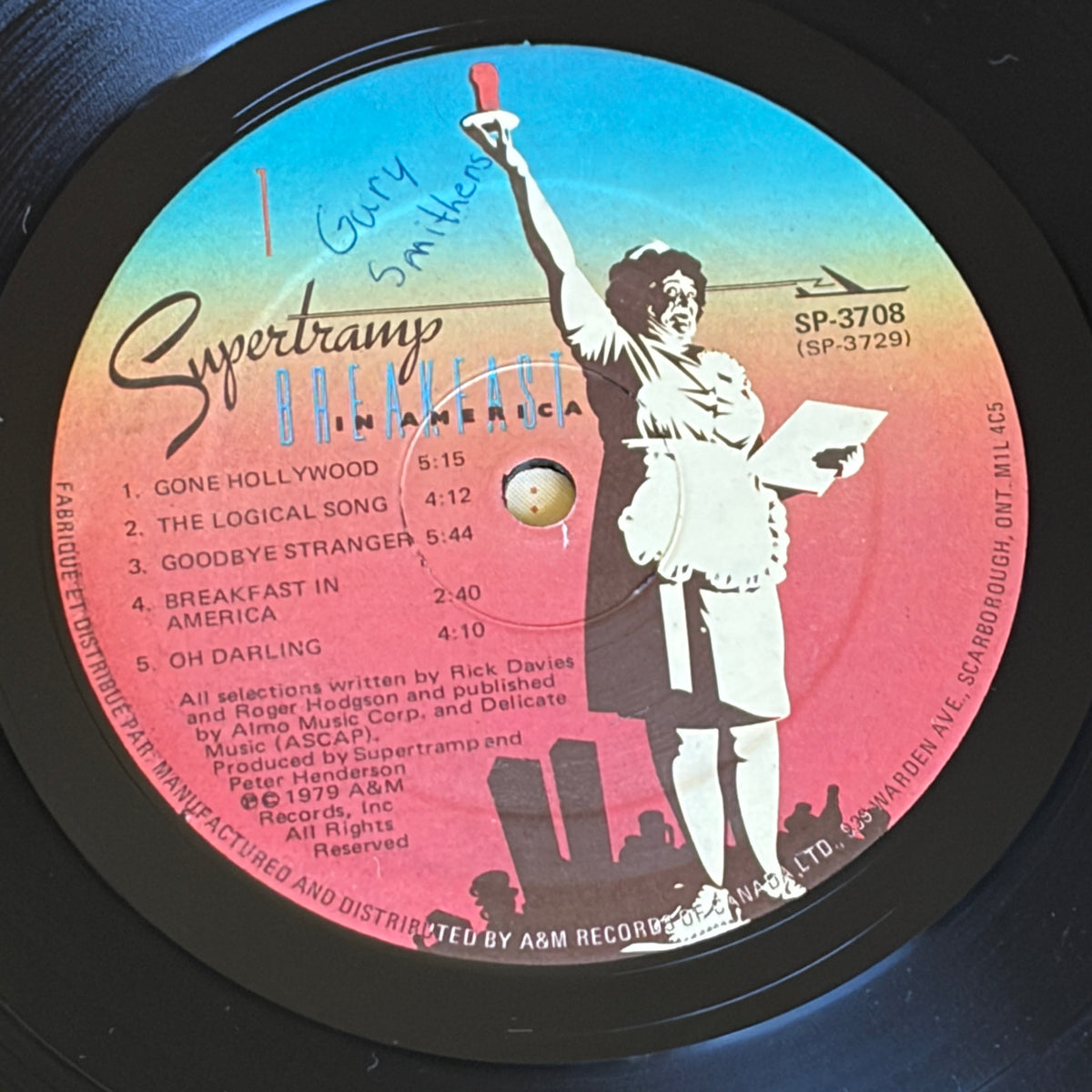 SUPERTRAMP - BREAKFAST IN AMERICA