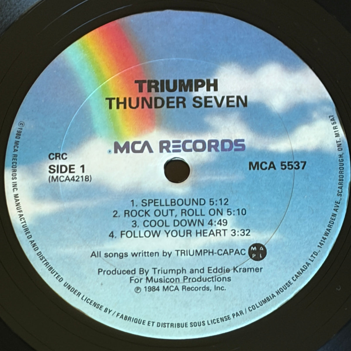 TRIUMPH - THUNDER SEVEN