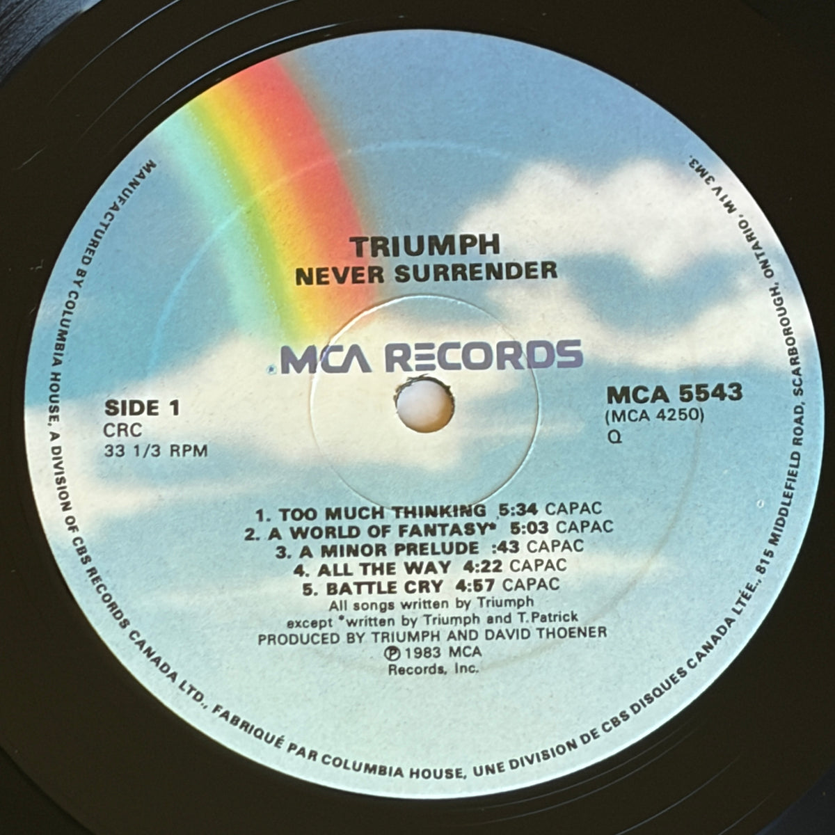 TRIUMPH - NEVER SURRENDER