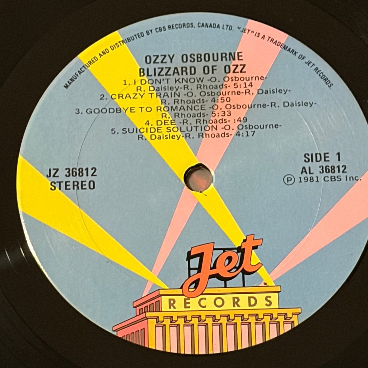 OSBOURNE, OZZY - BLIZZARD OF OZZ