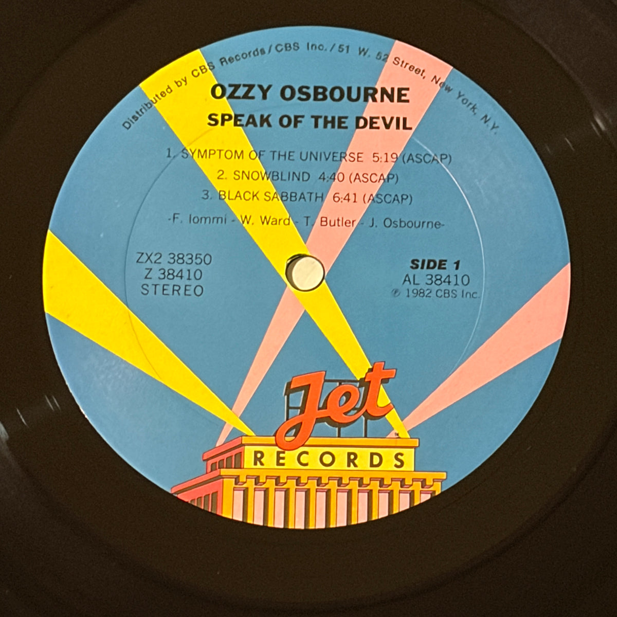 OSBOURNE, OZZY - SPEAK OF THE DEVIL