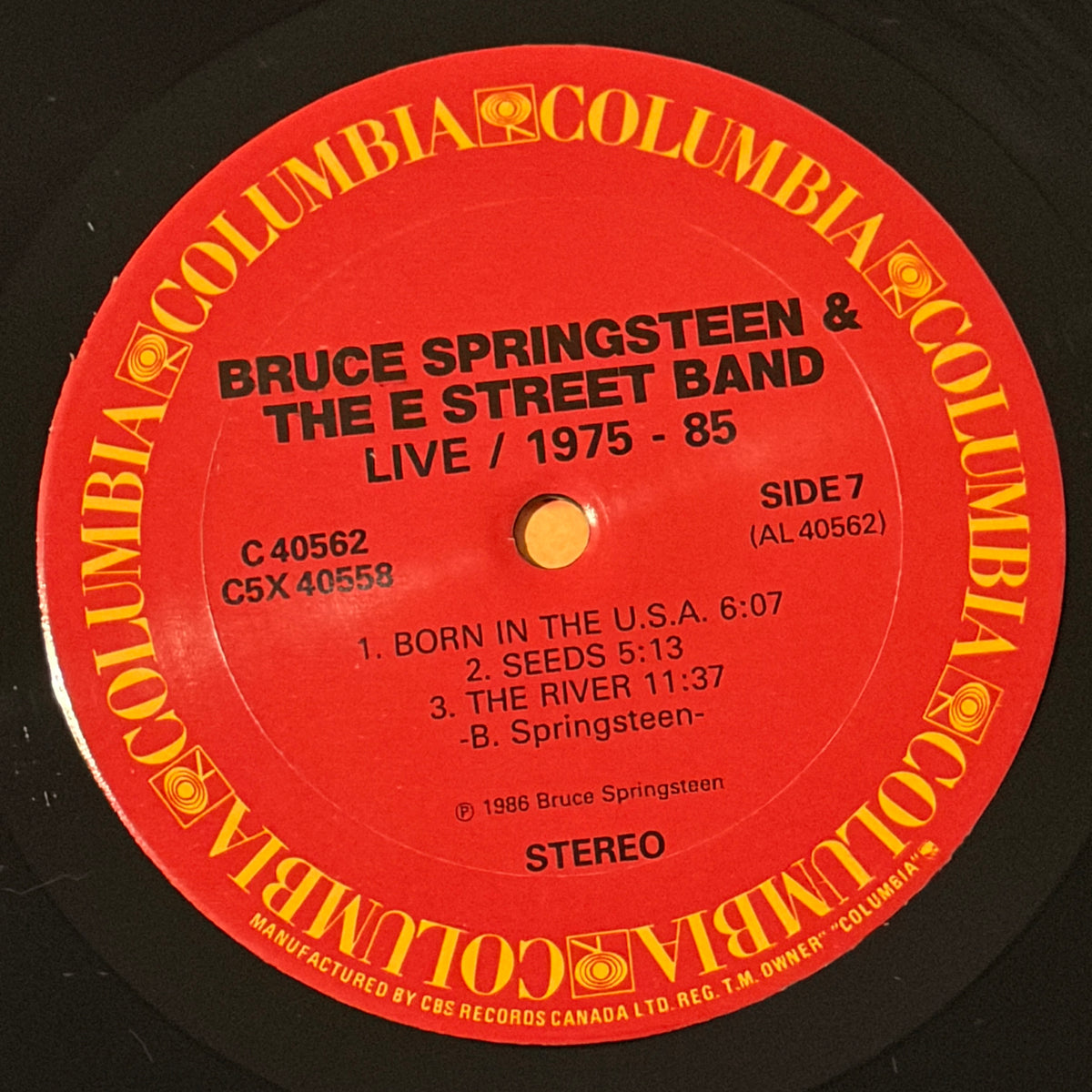 SPRINGSTEEN, BRUCE - LIVE 1975-85