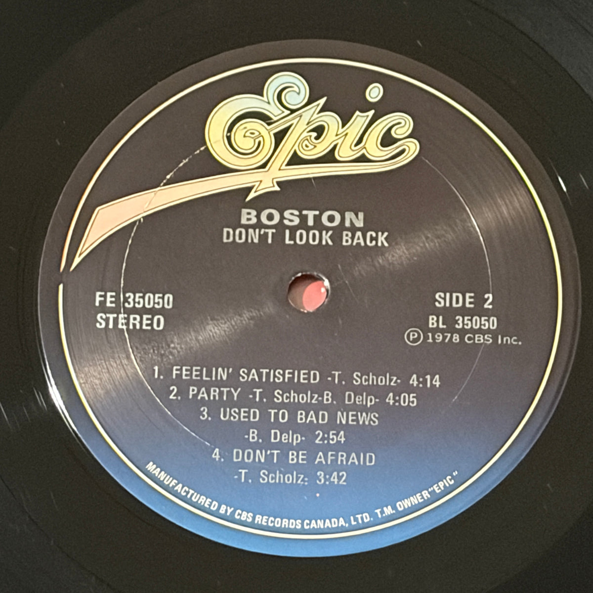 BOSTON - DON'T LOOK BACK