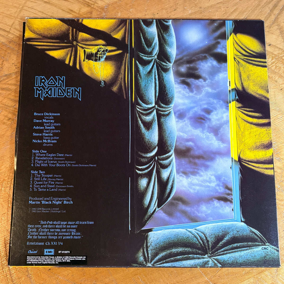 IRON MAIDEN - PIECE OF MIND