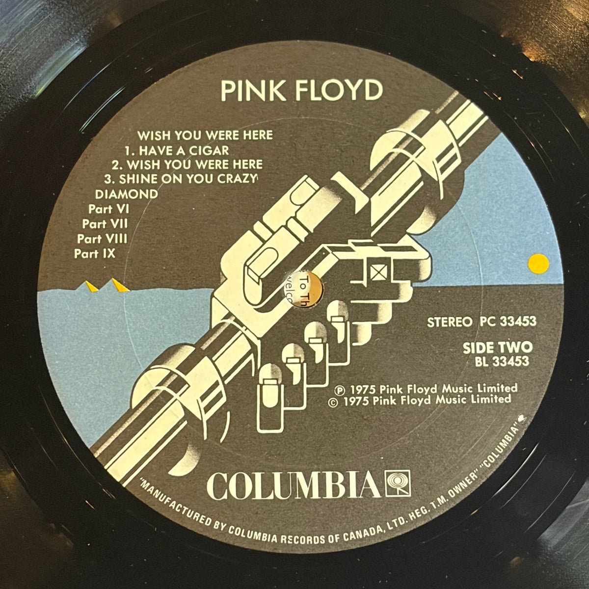 PINK FLOYD - WISH YOU WERE HERE