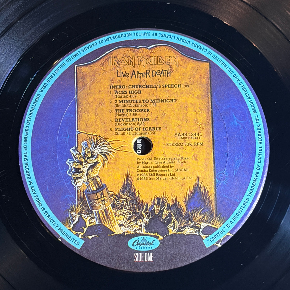 IRON MAIDEN - LIVE AFTER DEATH