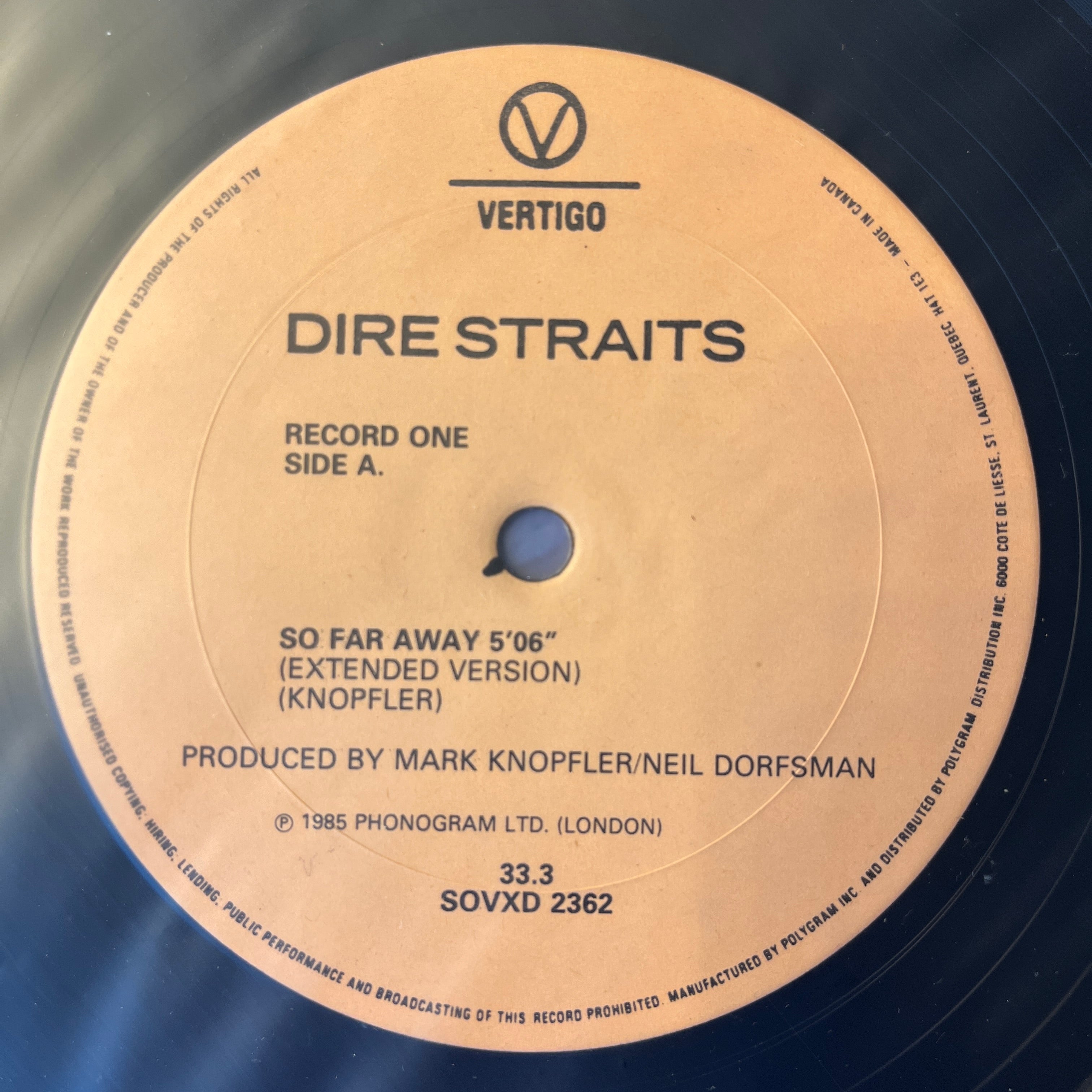 DIRE STRAITS - SO FAR AWAY