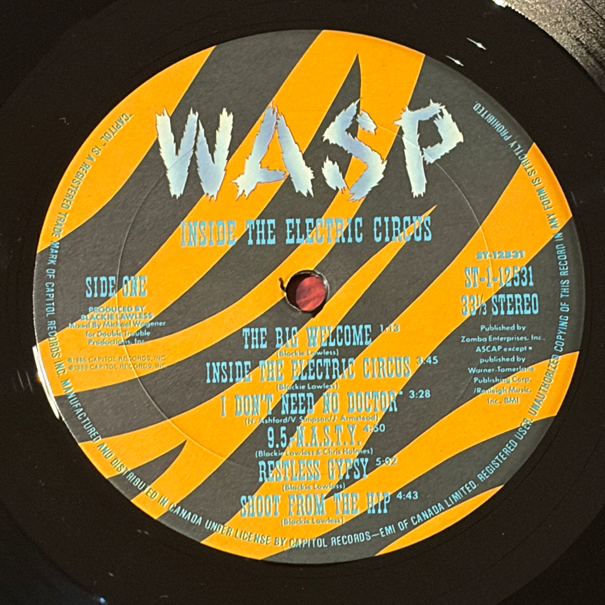 WASP - INSIDE THE ELECTRIC CIRCUS