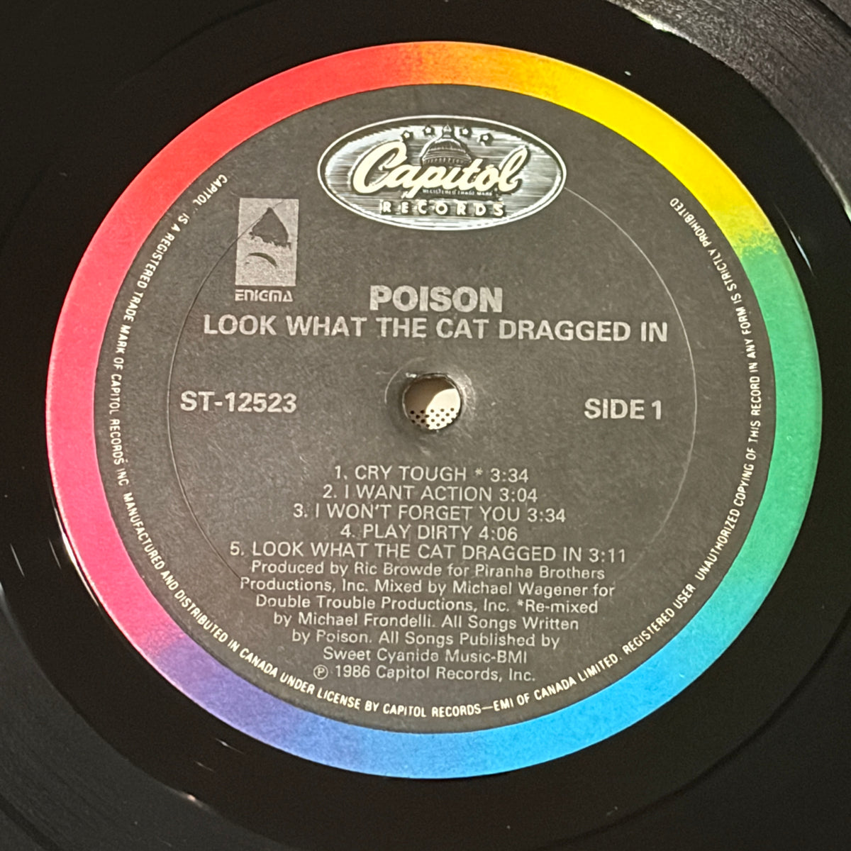 POISON - LOOK WHAT THE CAT DRAGGED IN