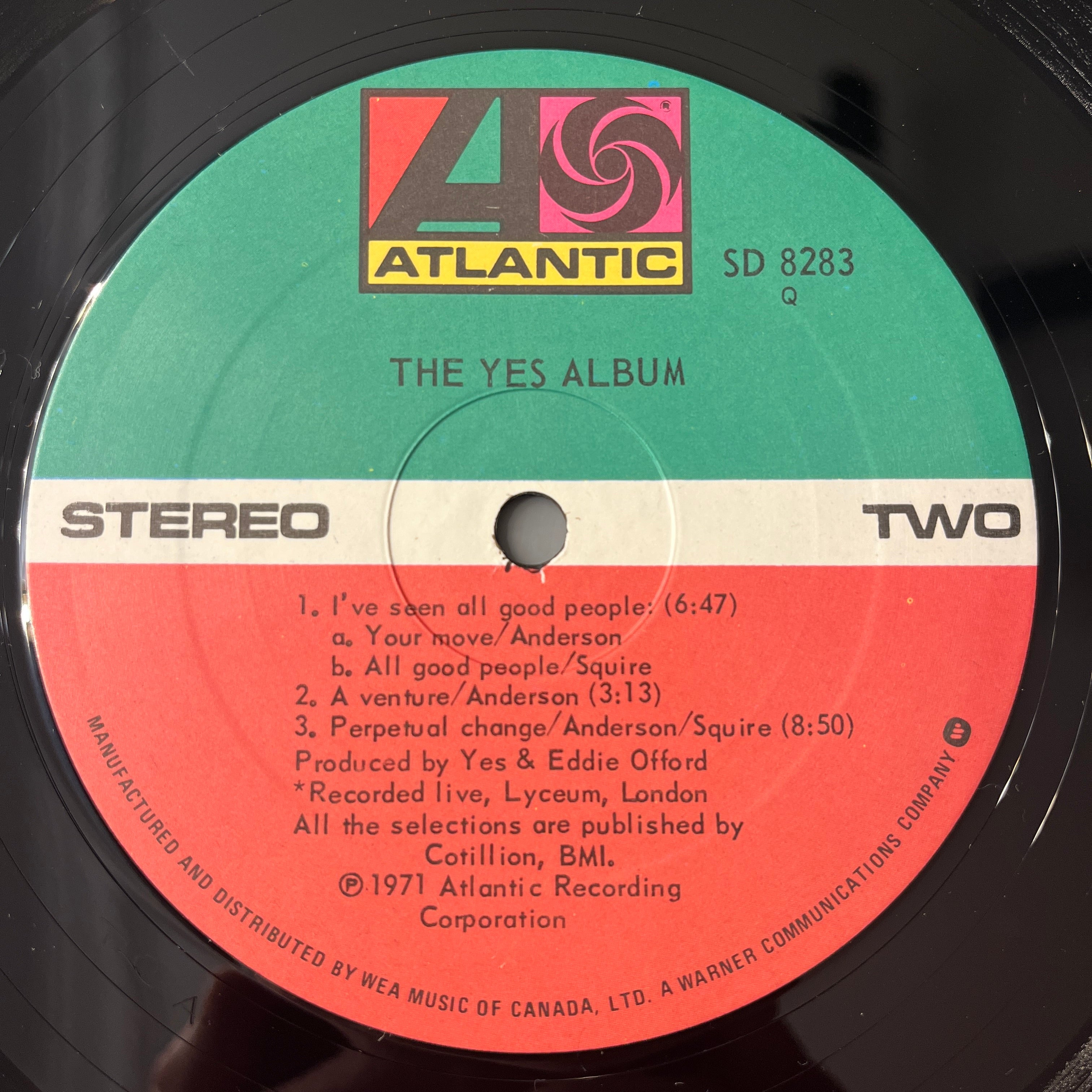 YES - THE YES ALBUM