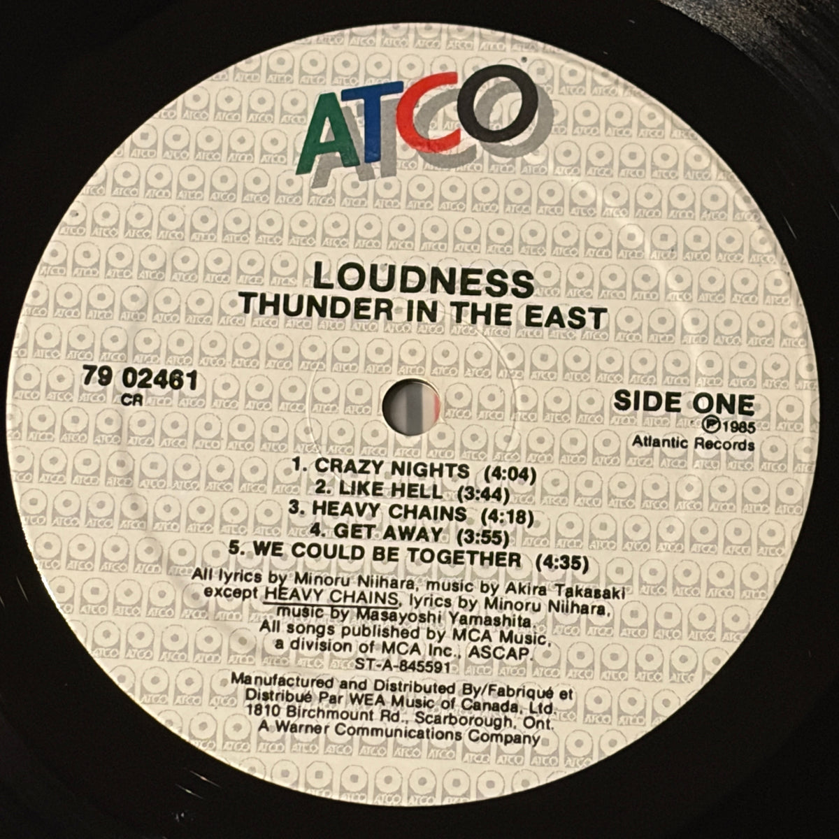 LOUDNESS - THUNDER IN THE EAST