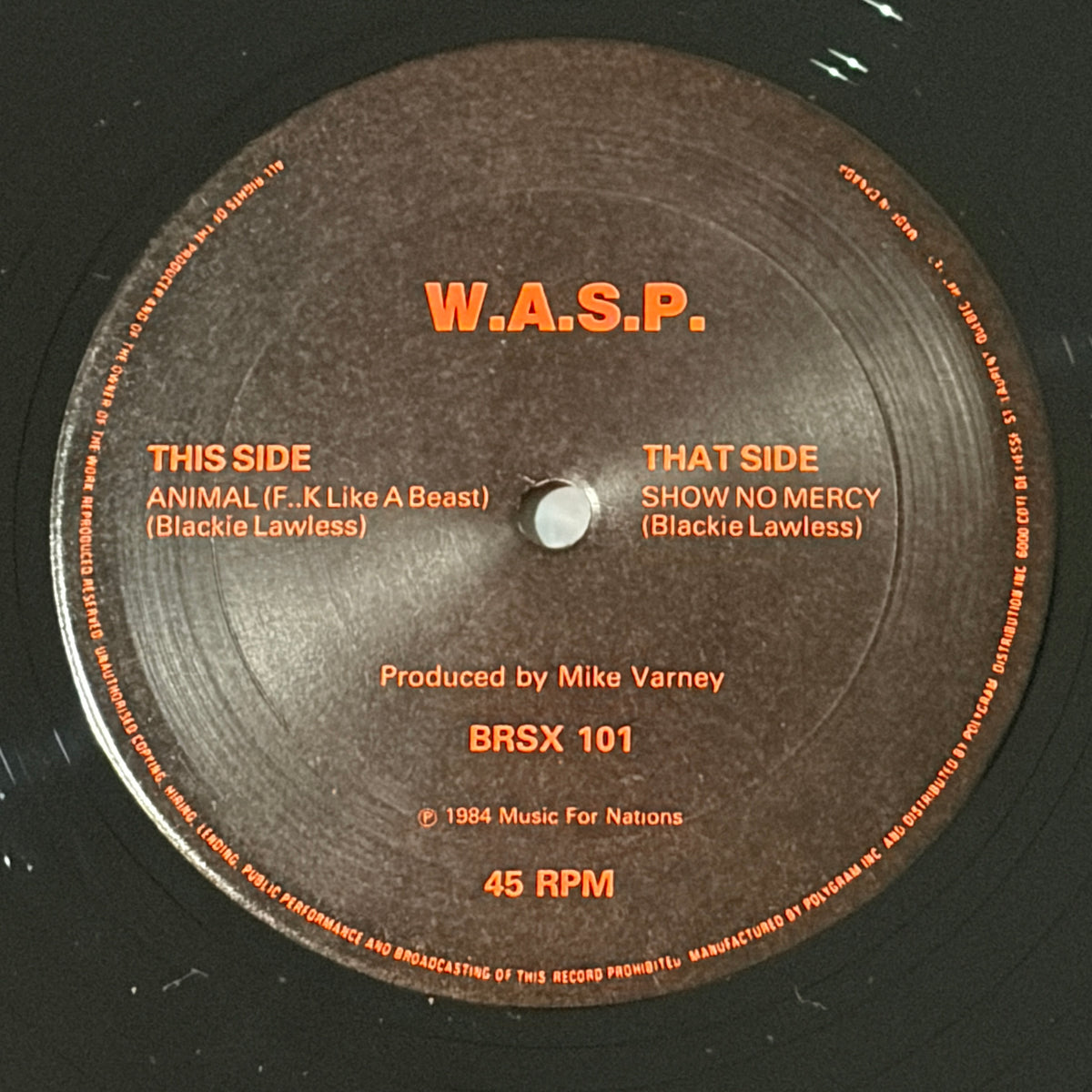 W.A.S.P. - ANIMAL (F**K LIKE A BEAST)