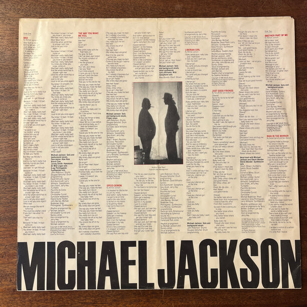 JACKSON, MICHAEL - BAD