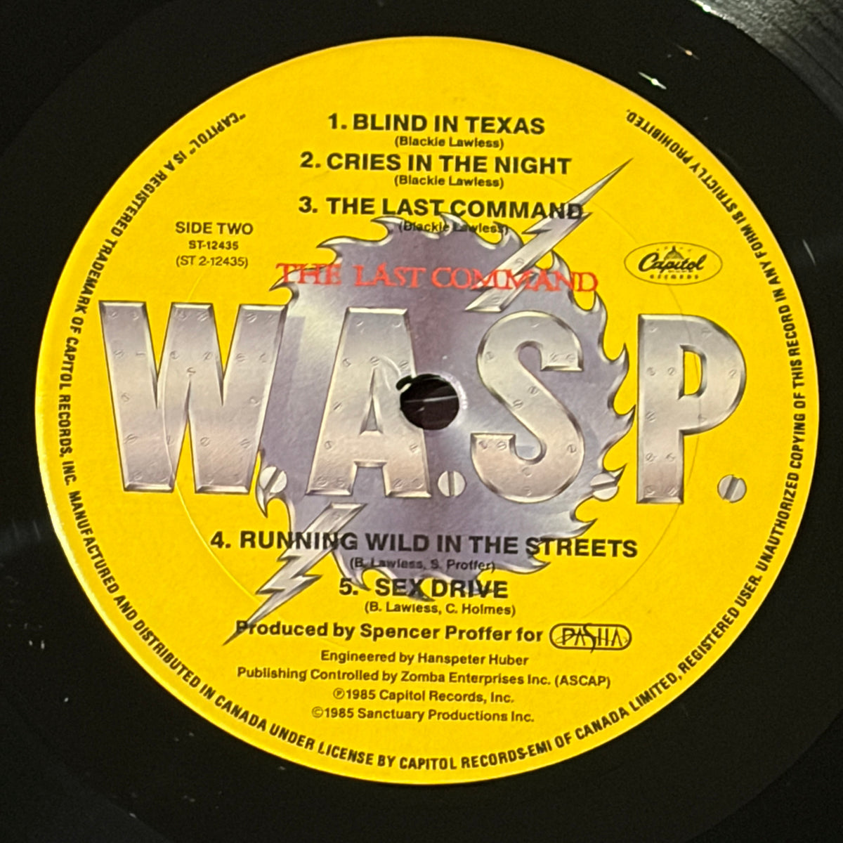 W.A.S.P. - THE LAST COMMAND
