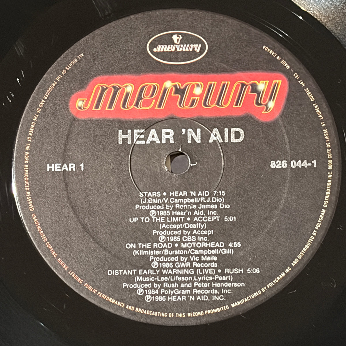 HEAR 'N AID (VARIOUS)
