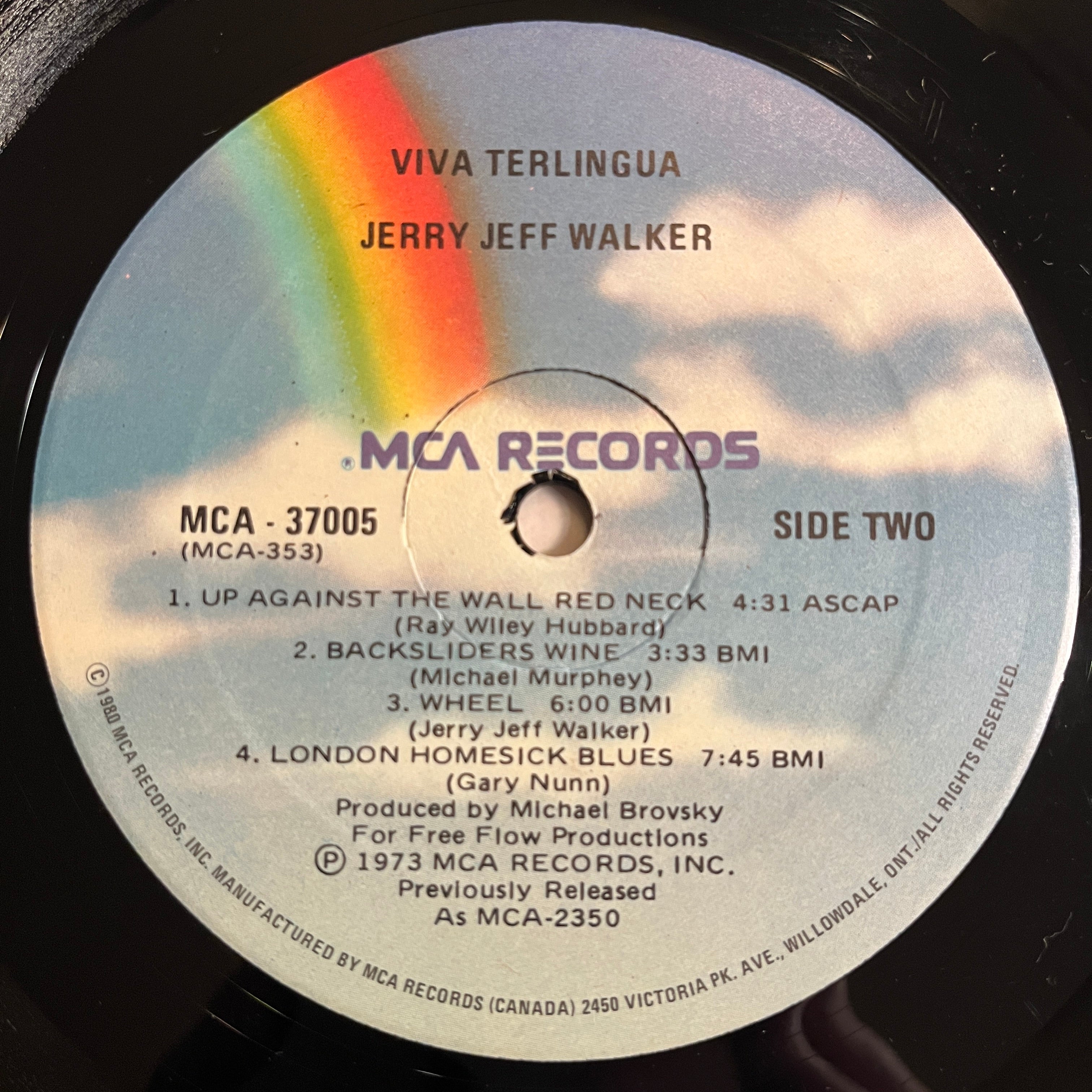 WALKER, JERRY JEFF - VIVA TERLINGUA