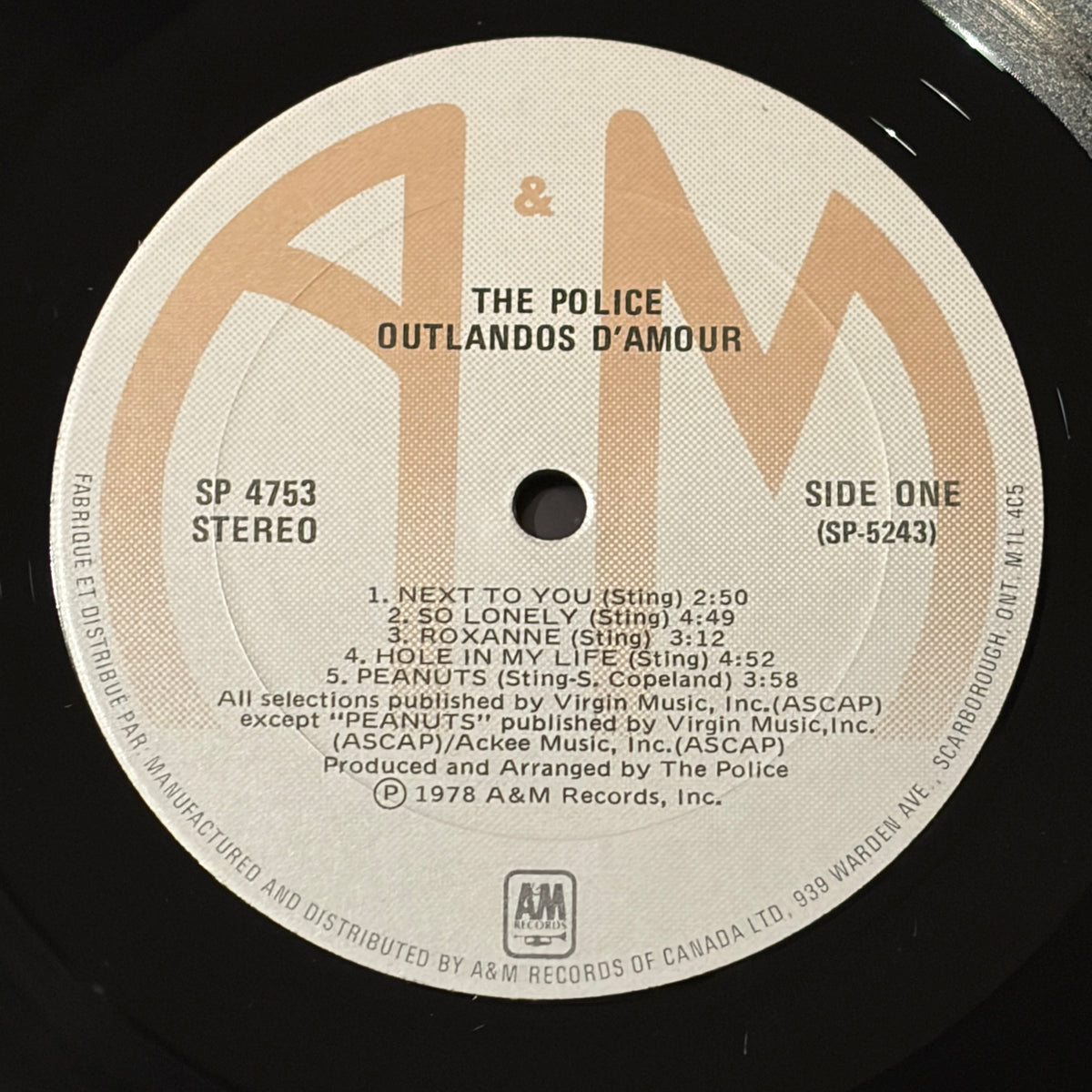 POLICE, THE - OUTLANDOS D'AMOUR