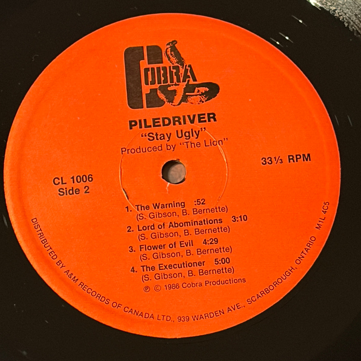 PILEDRIVER - STAY UGLY