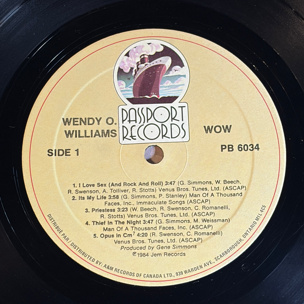 WENDY O. WILLIAMS - WOW