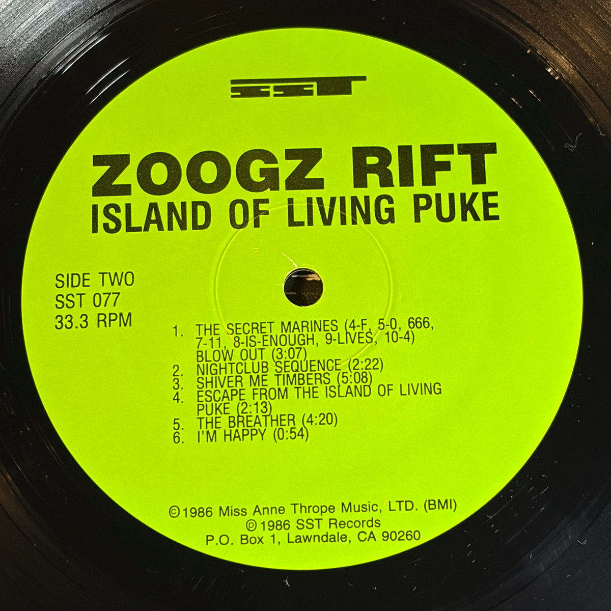 ZOOGZ RIFT - ISLAND OF LIVING PUKE