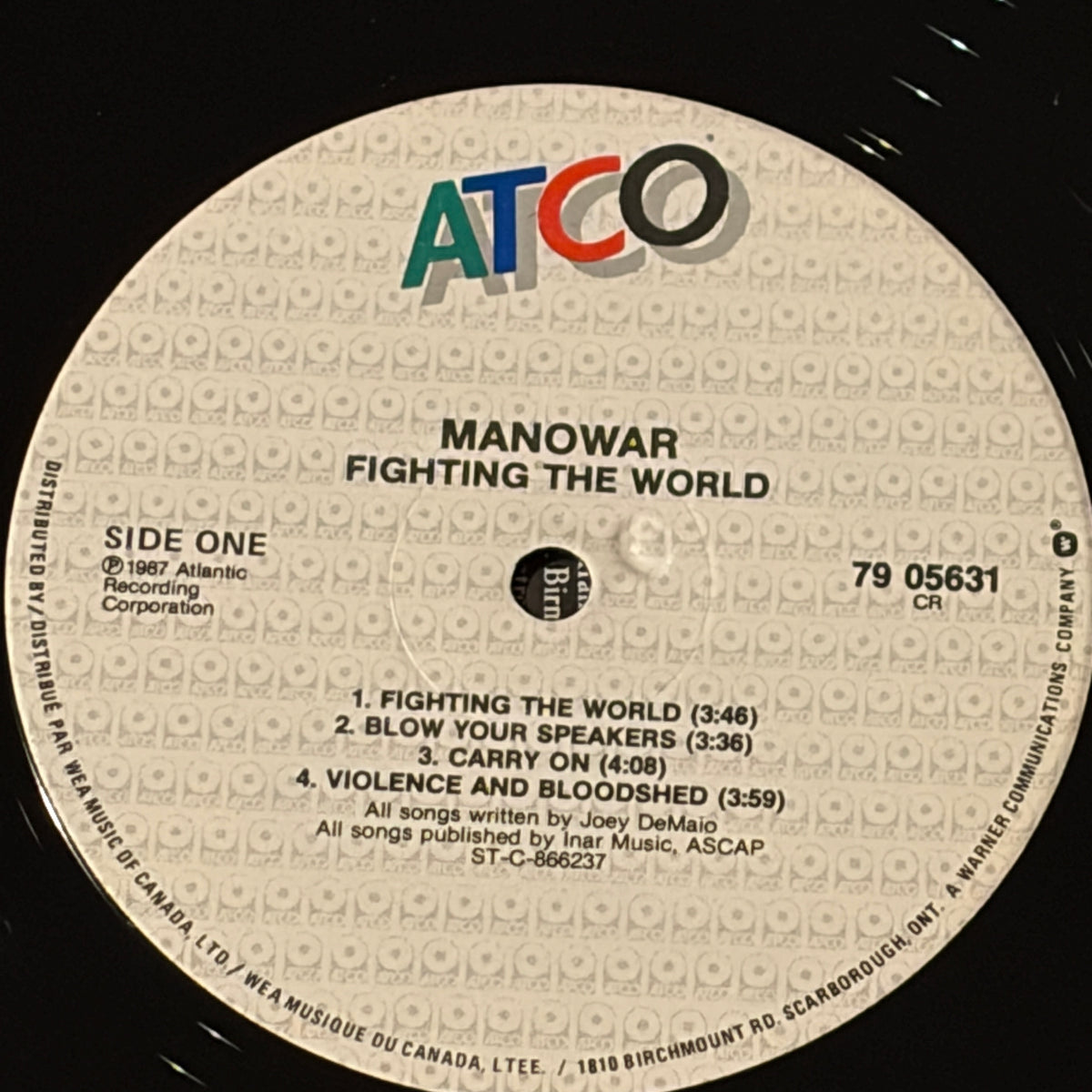 MANOWAR - FIGHTING THE WORLD