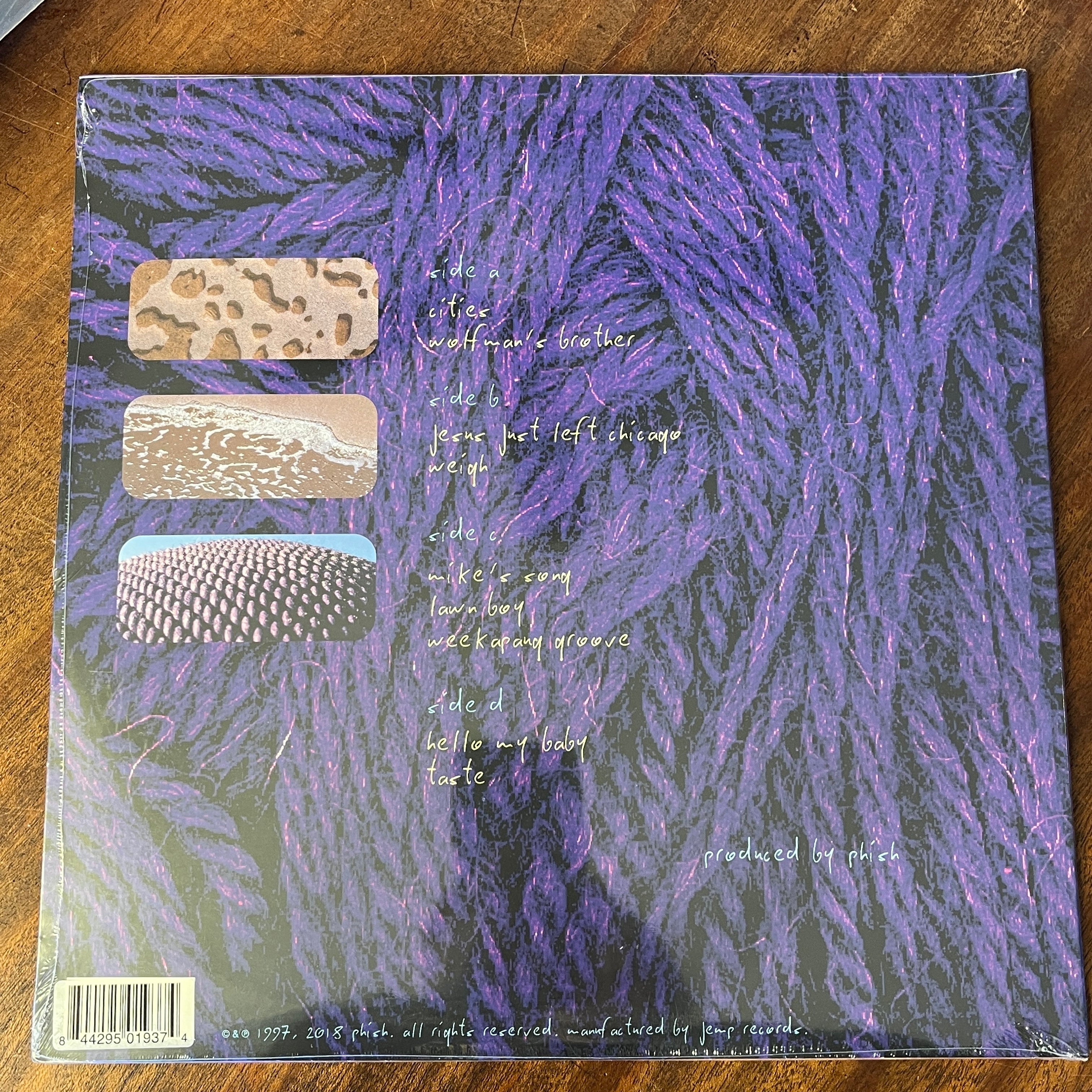 PHISH - SLIP STITCH AND PASS BLACK VINYL