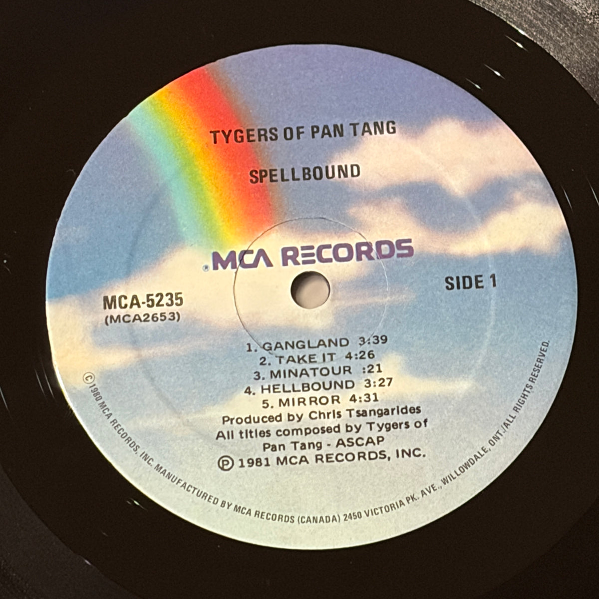 TYGERS OF PAN TANG - SPELLBOUND