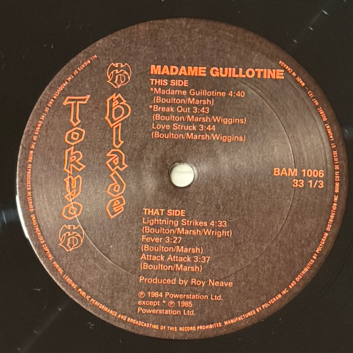 TOKYO BLADE - MADAME GUILLOTINE (MINI-ALBUM)