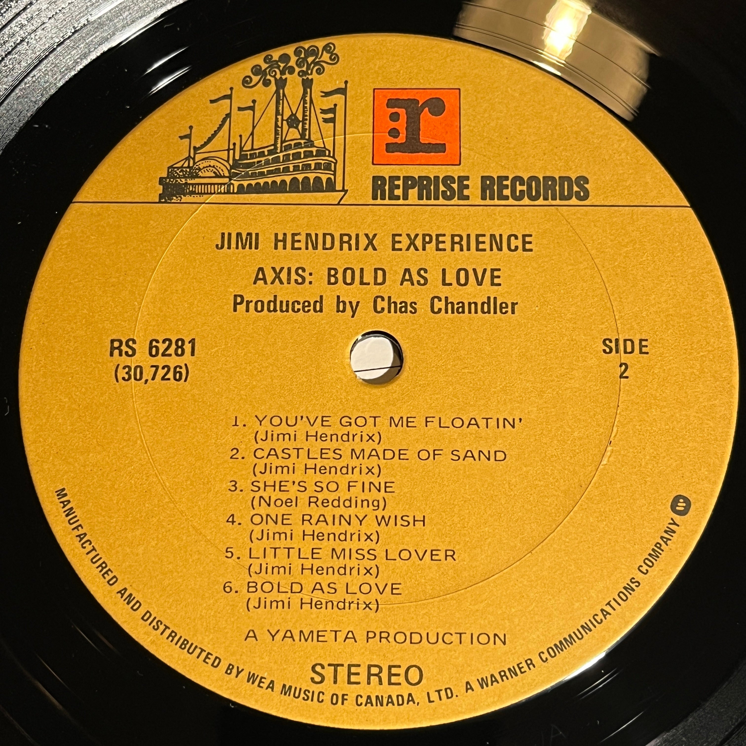 HENDRIX, JIMI - AXIS : BOLD AS LOVE