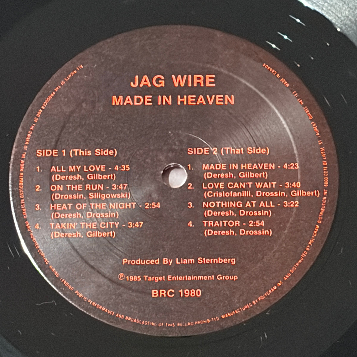 JAG WIRE - MADE IN HEAVEN