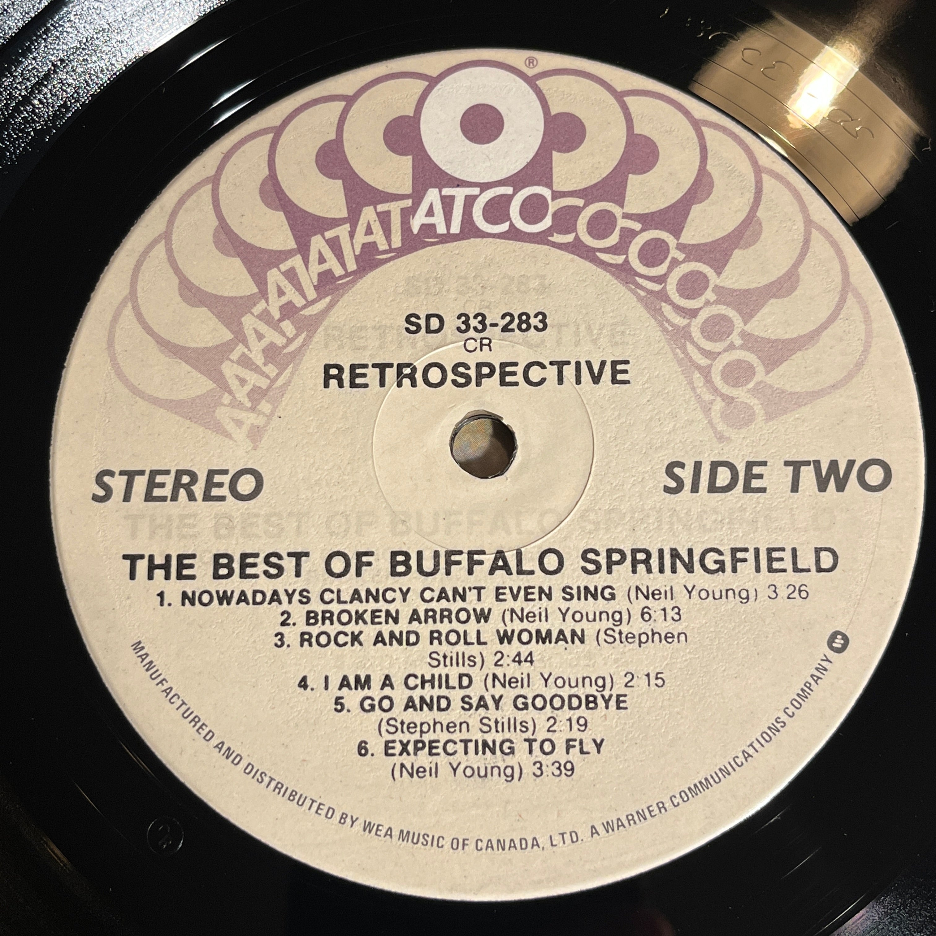 BUFFALO SPRINGFIELD - RETROSPECTIVE THE BEST OF