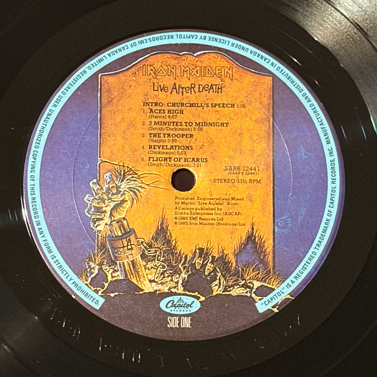 IRON MAIDEN - LIVE AFTER DEATH