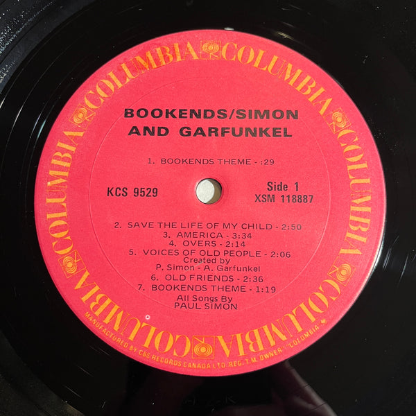 SIMON & GARFUNKEL - BOOKENDS