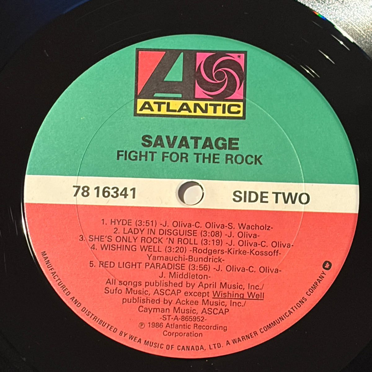 SAVATAGE - FIGHT FOR THE ROCK
