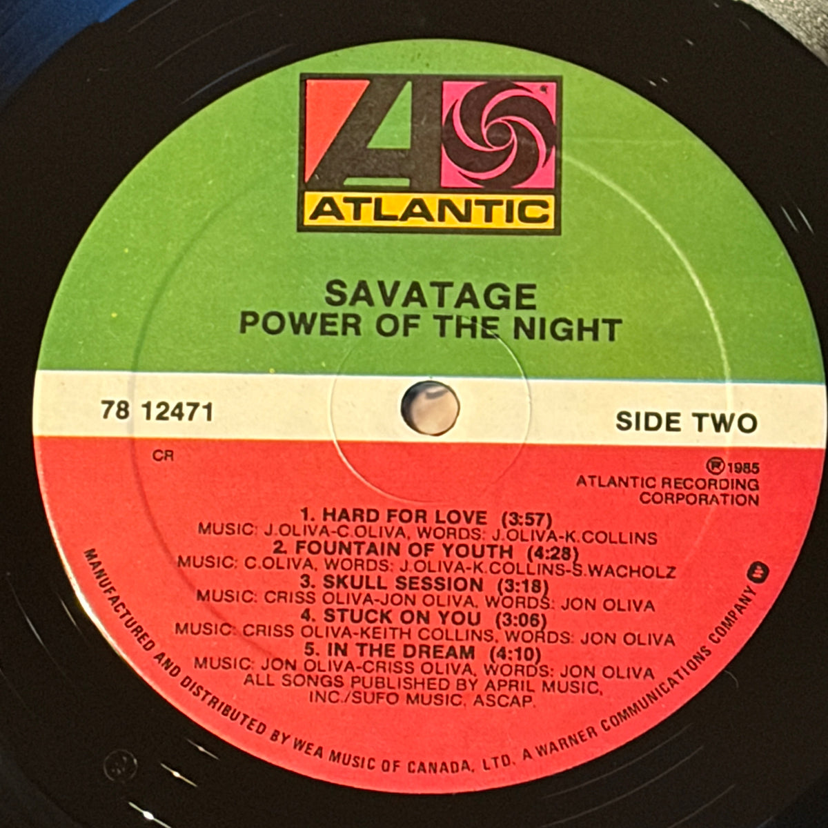 SAVATAGE - POWER OF THE NIGHT