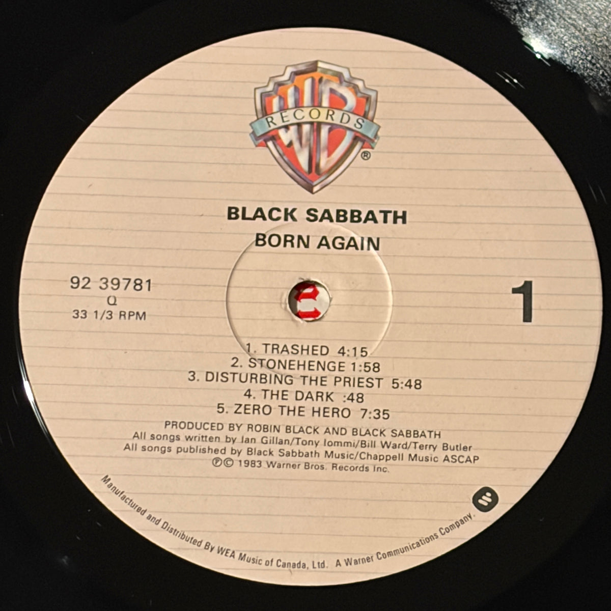 BLACK SABBATH - BORN AGAIN