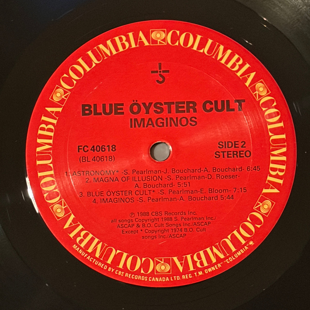 BLUE OYSTER CULT - IMAGINOS